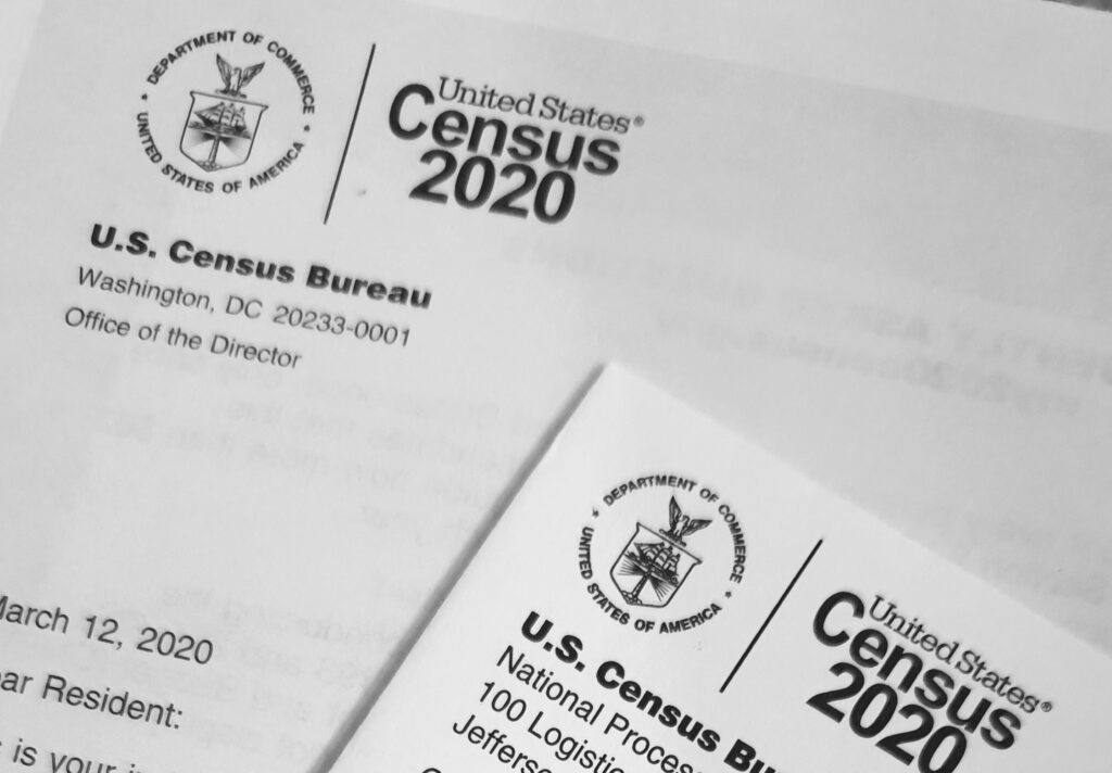 Image of the United States Census Form