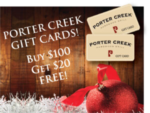 color photo for Porter Creek popup