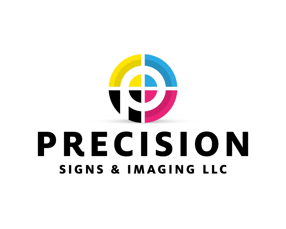 color graphic for Precision Signs logo