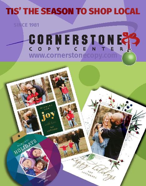 color graphic for Cornerstone ad